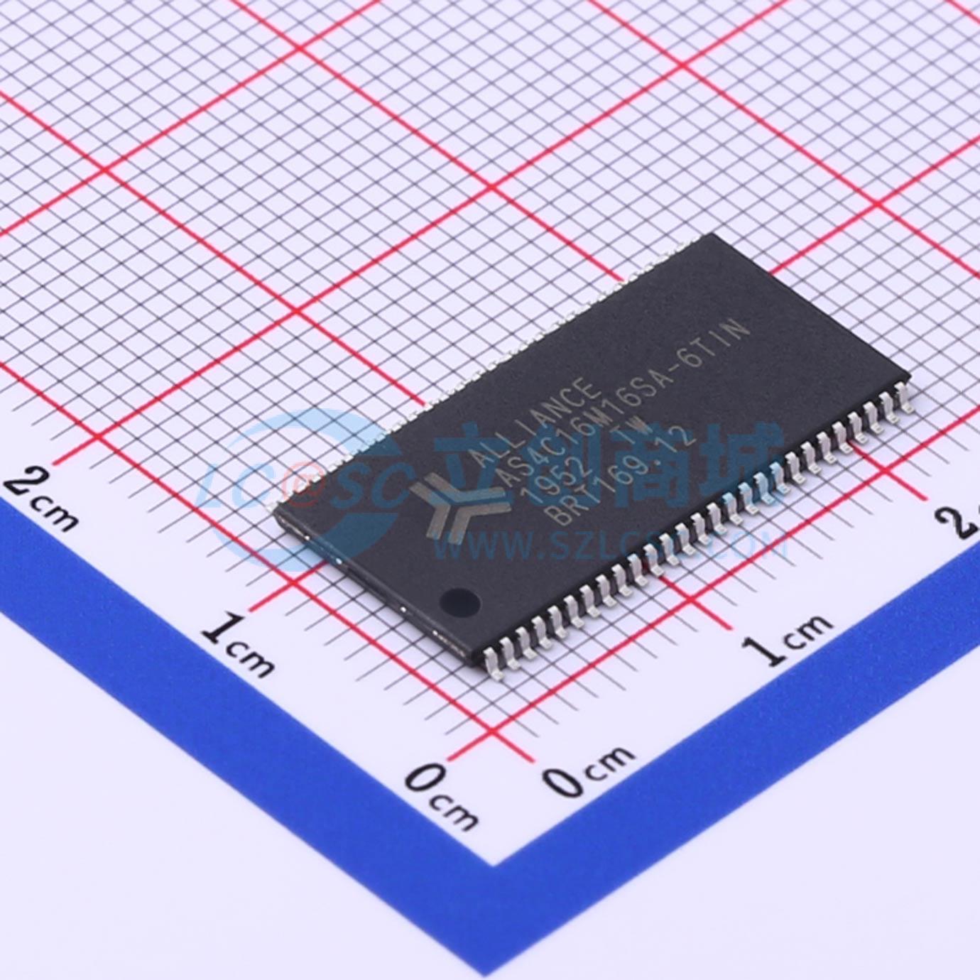 点击查看大图 AS4C16M16SA-6TIN实物图