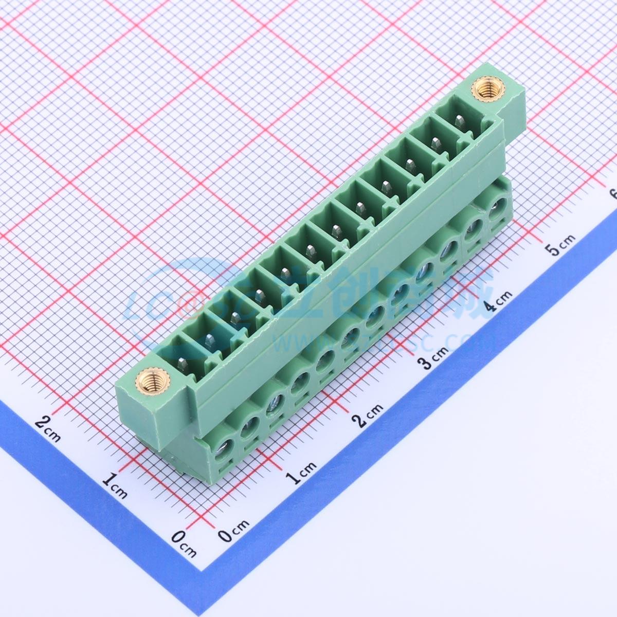 点击查看大图 DB2EKRP-3.81-12P-GN-S实物图