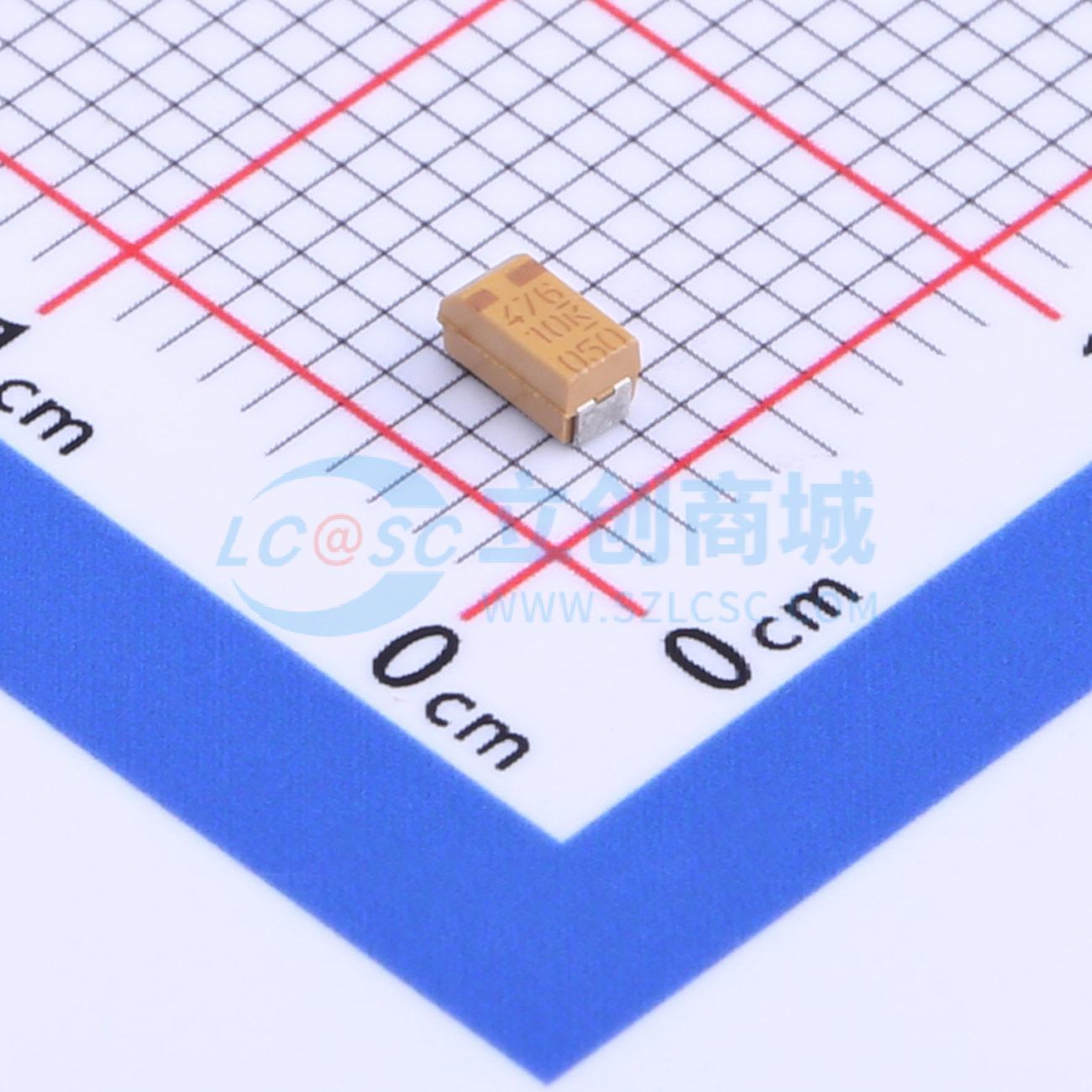 点击查看大图 T490A476M010ATE1K2实物图
