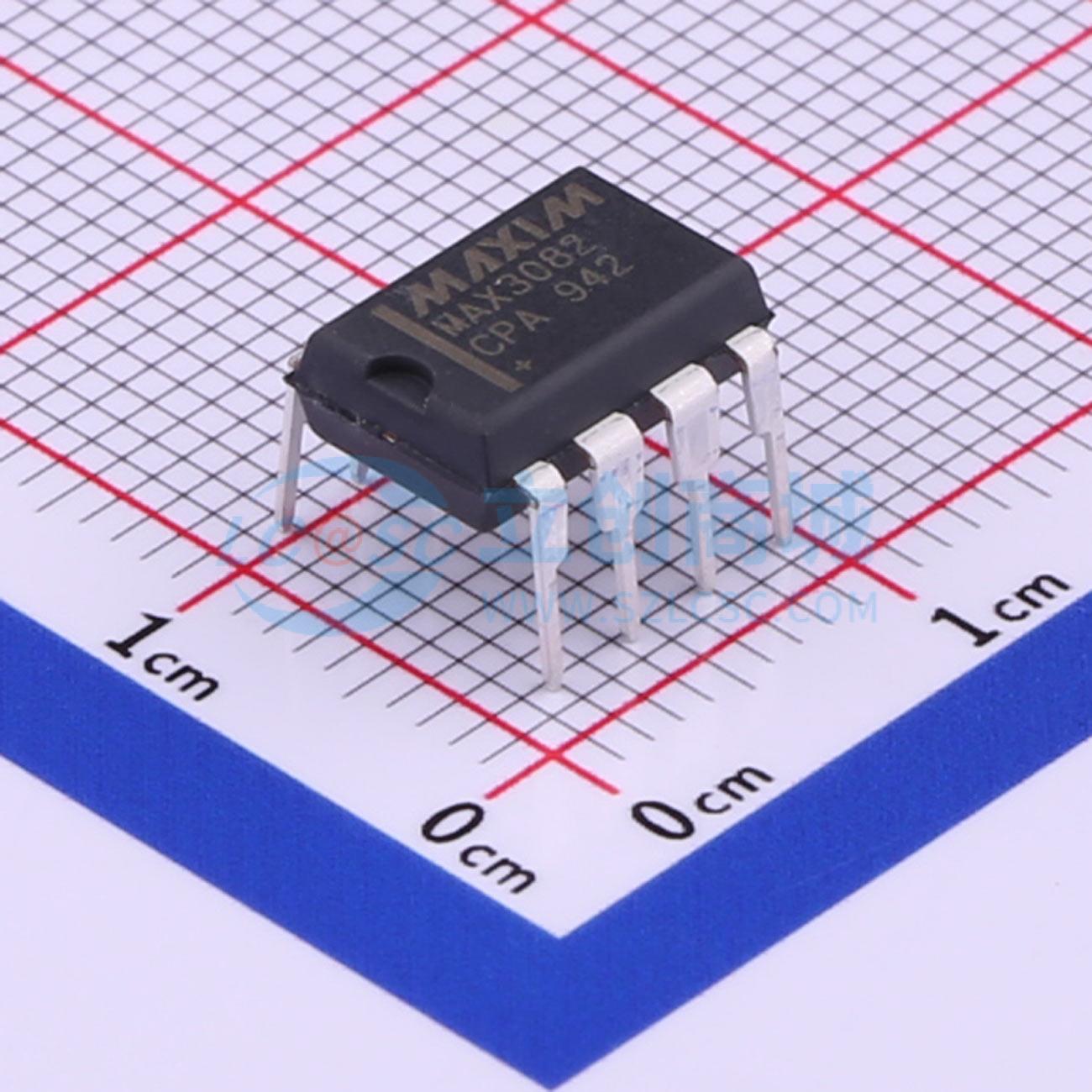 点击查看大图 MAX3082CPA+实物图