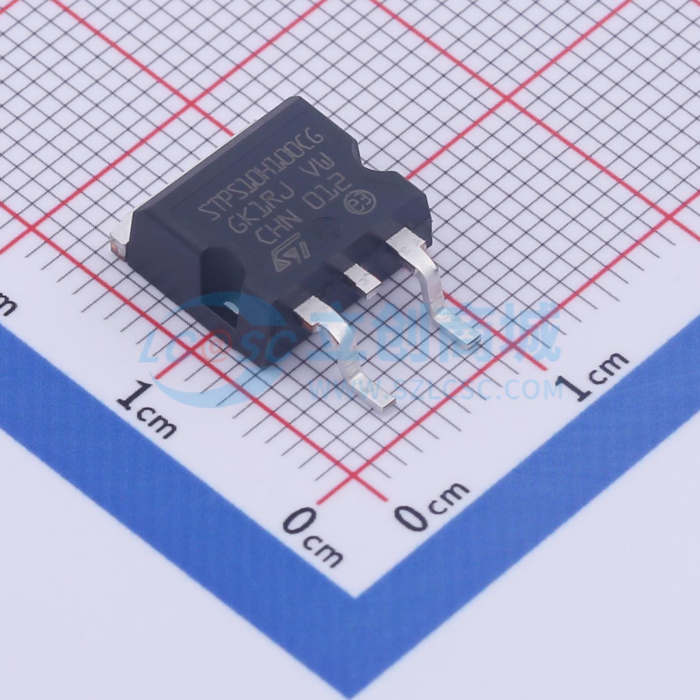 点击查看大图 STPS10H100CG-TR实物图
