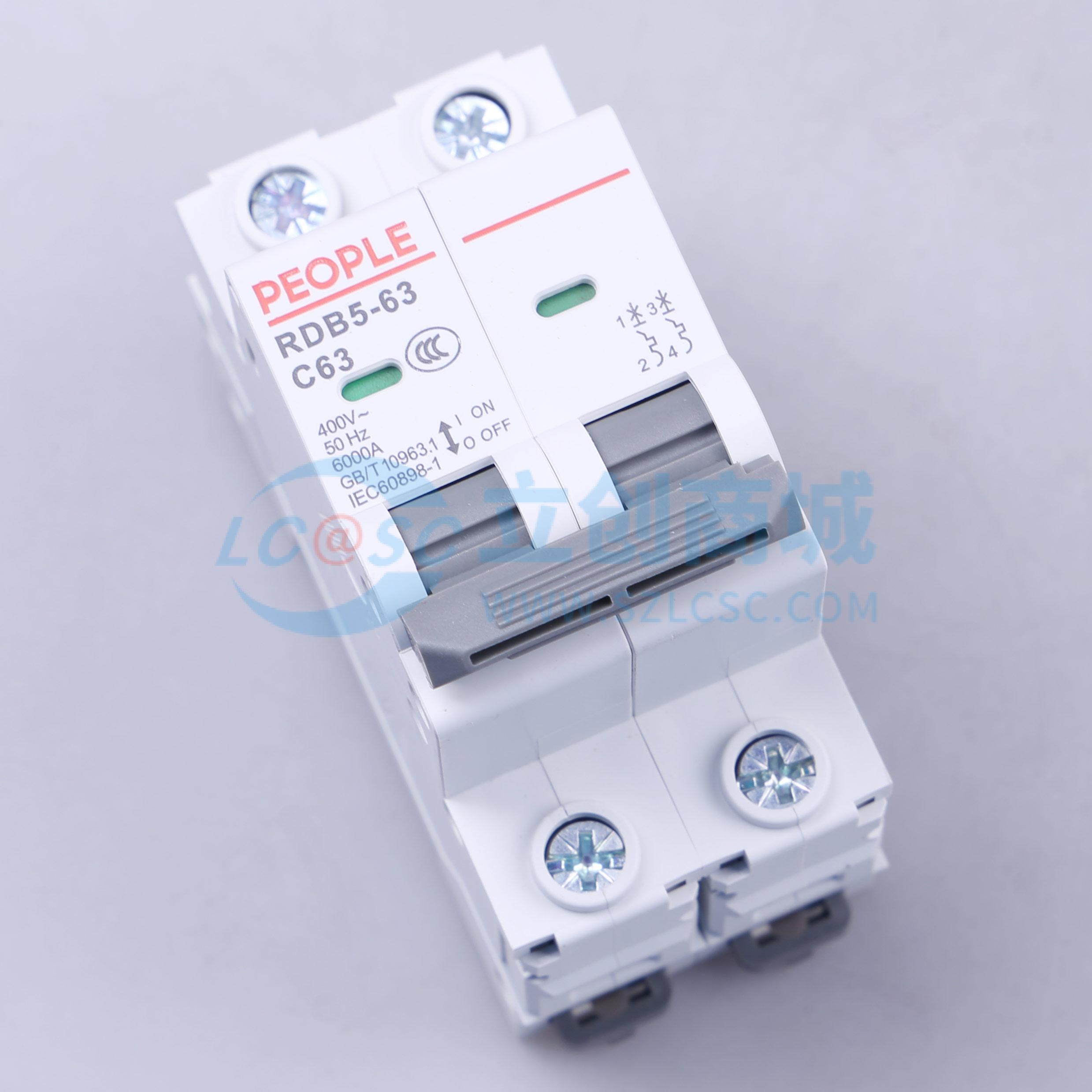 RDB5-63 C63 2P实物图