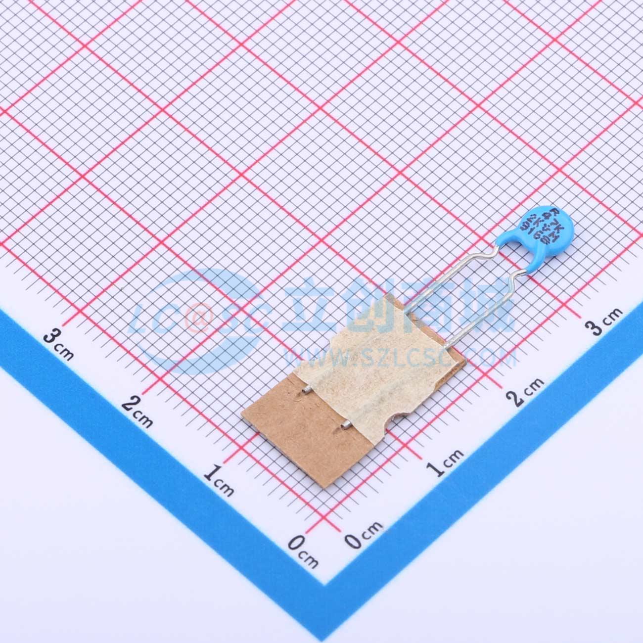 点击查看大图 DCH470K22YR P6FJ5EE实物图