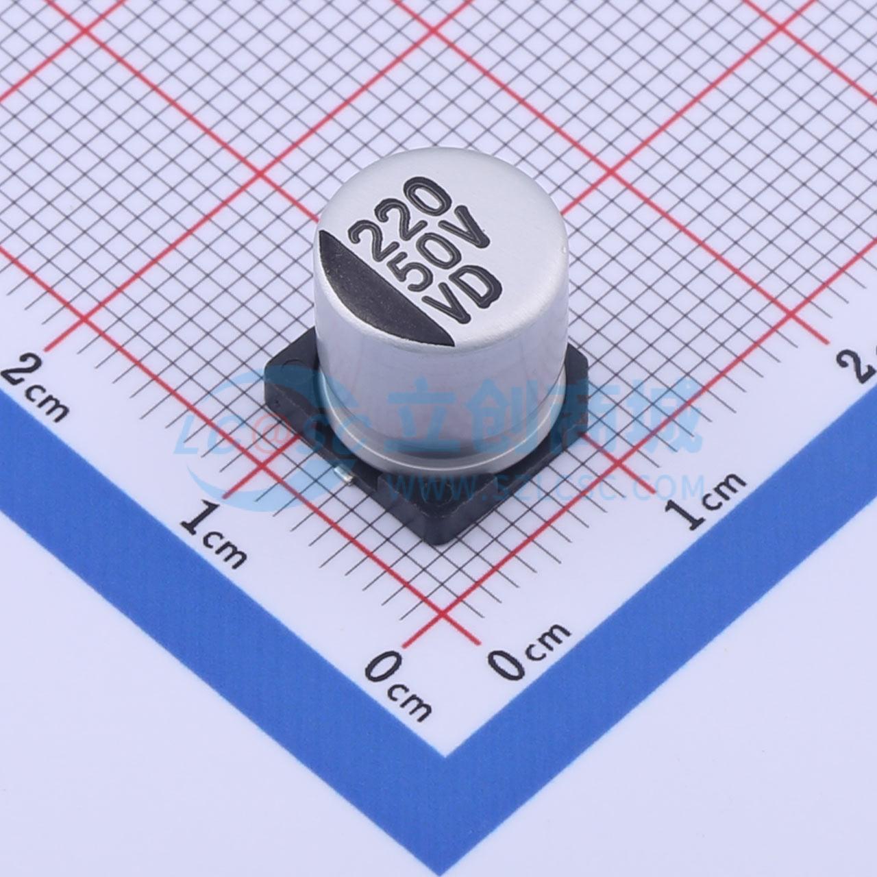 点击查看大图 VD1H221MG105000CE0实物图