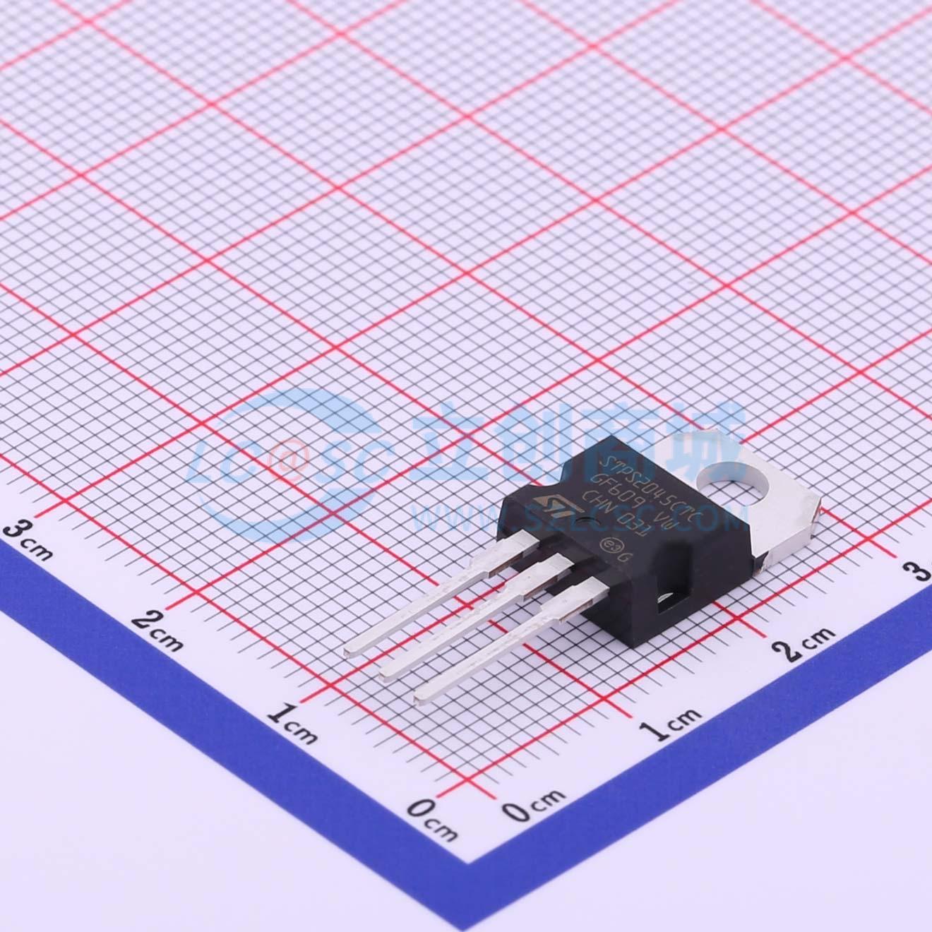 点击查看大图 STPS2045CTC实物图