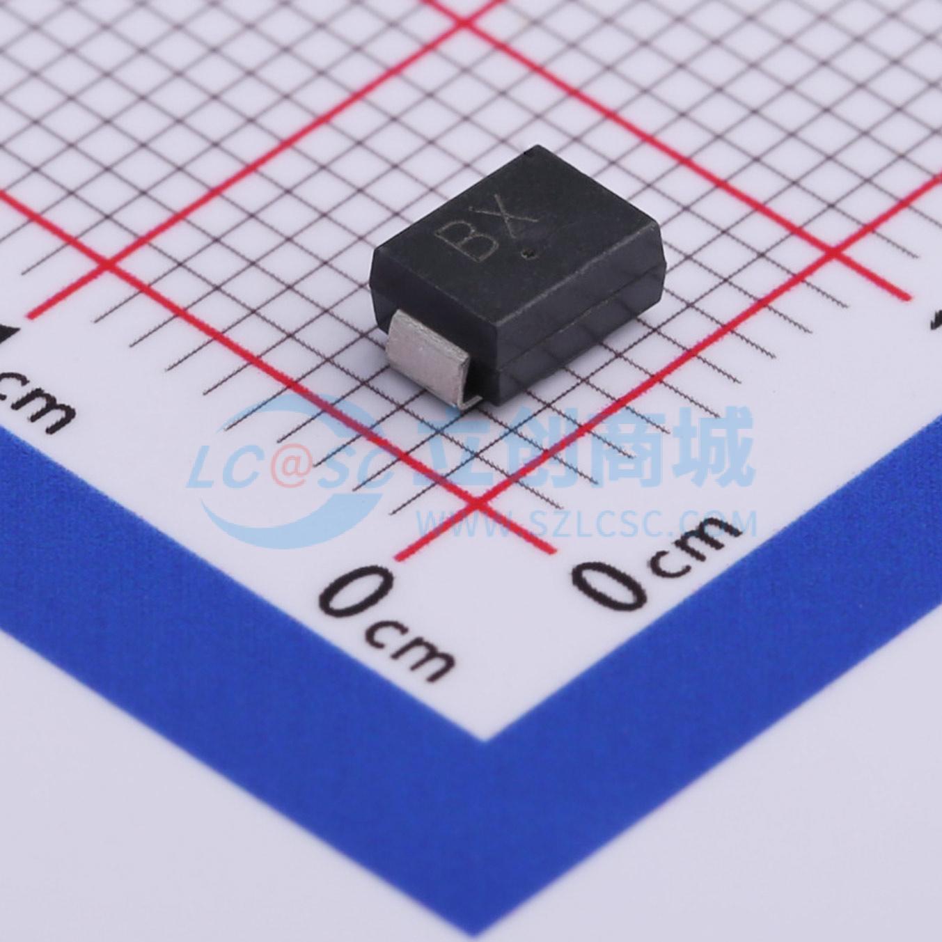 点击查看大图 SMBJ22CA实物图