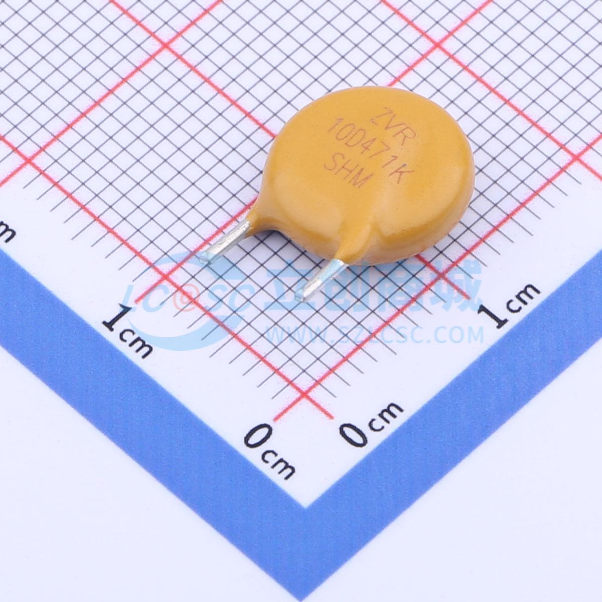 点击查看大图 ZVR10D471KL82JA0实物图