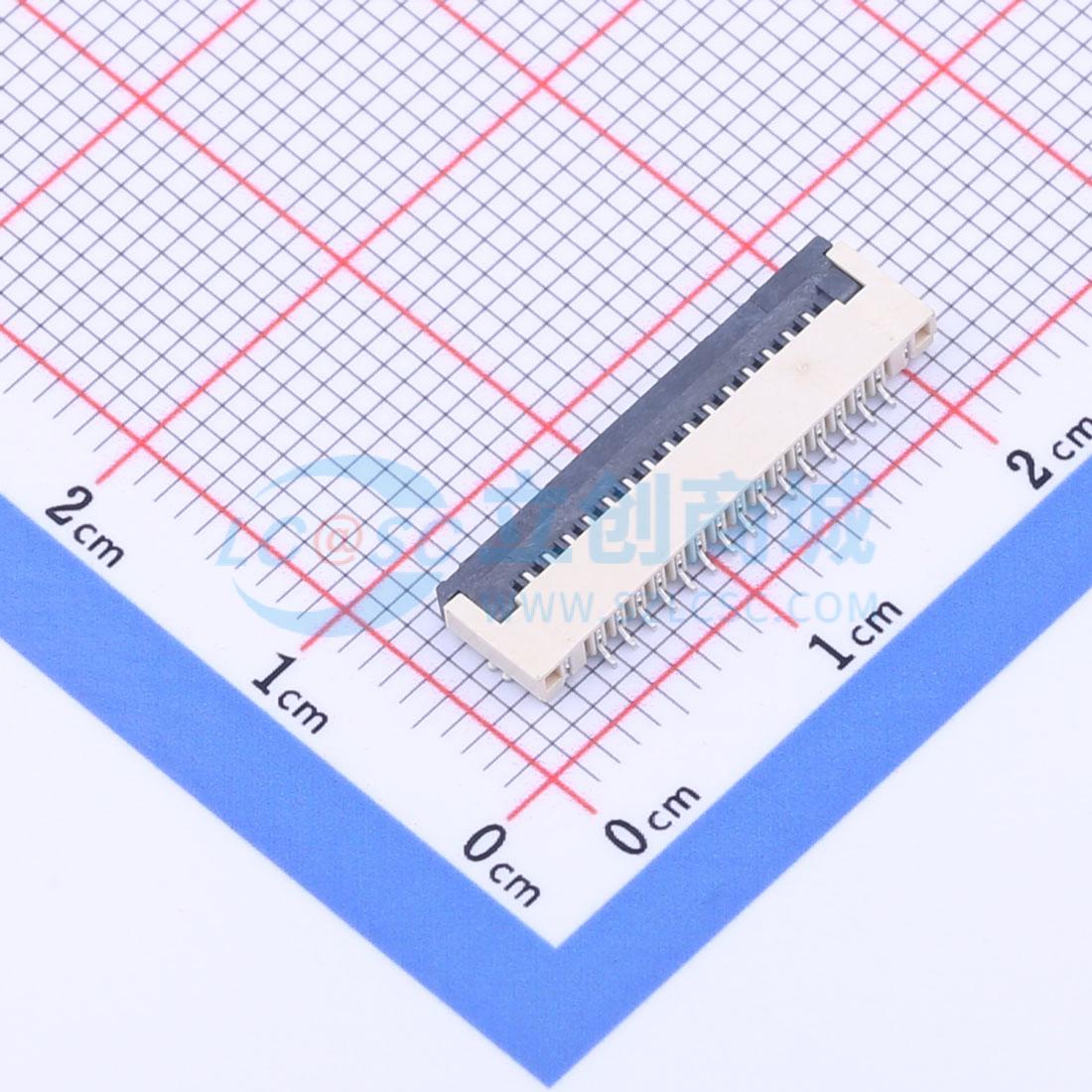 点击查看大图 KH-FG1.0-H2.0-15PIN实物图