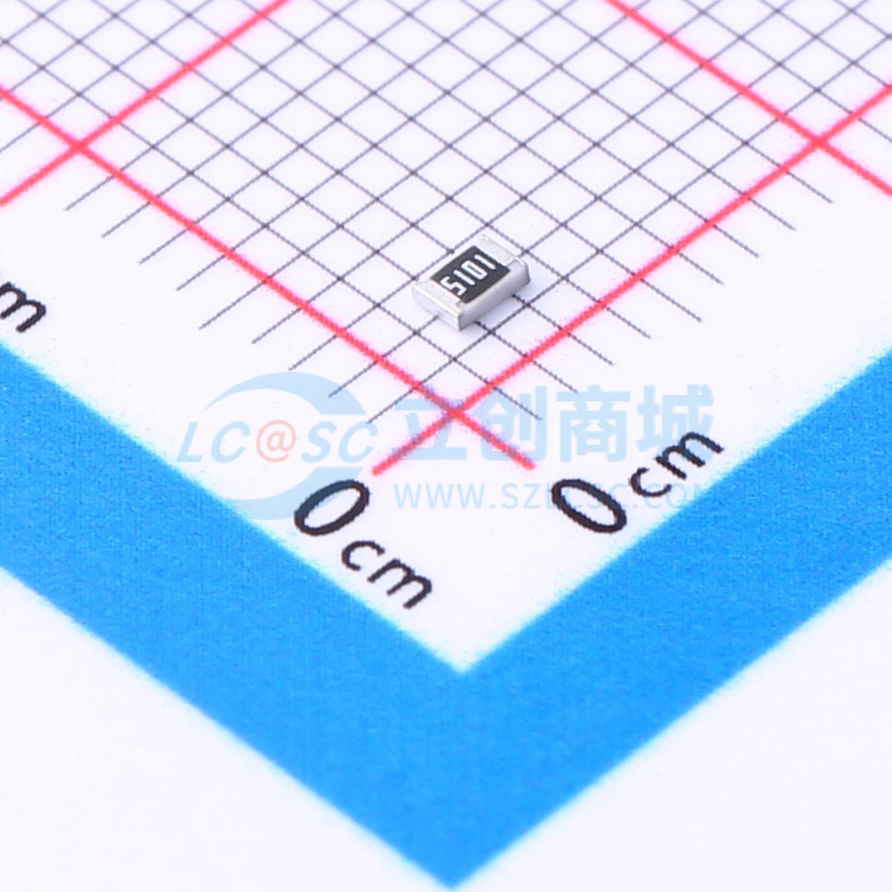 点击查看大图 FRC0805F5101TS实物图