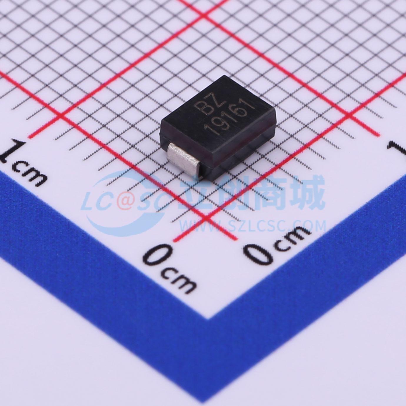 点击查看大图 SMBJ24CA实物图