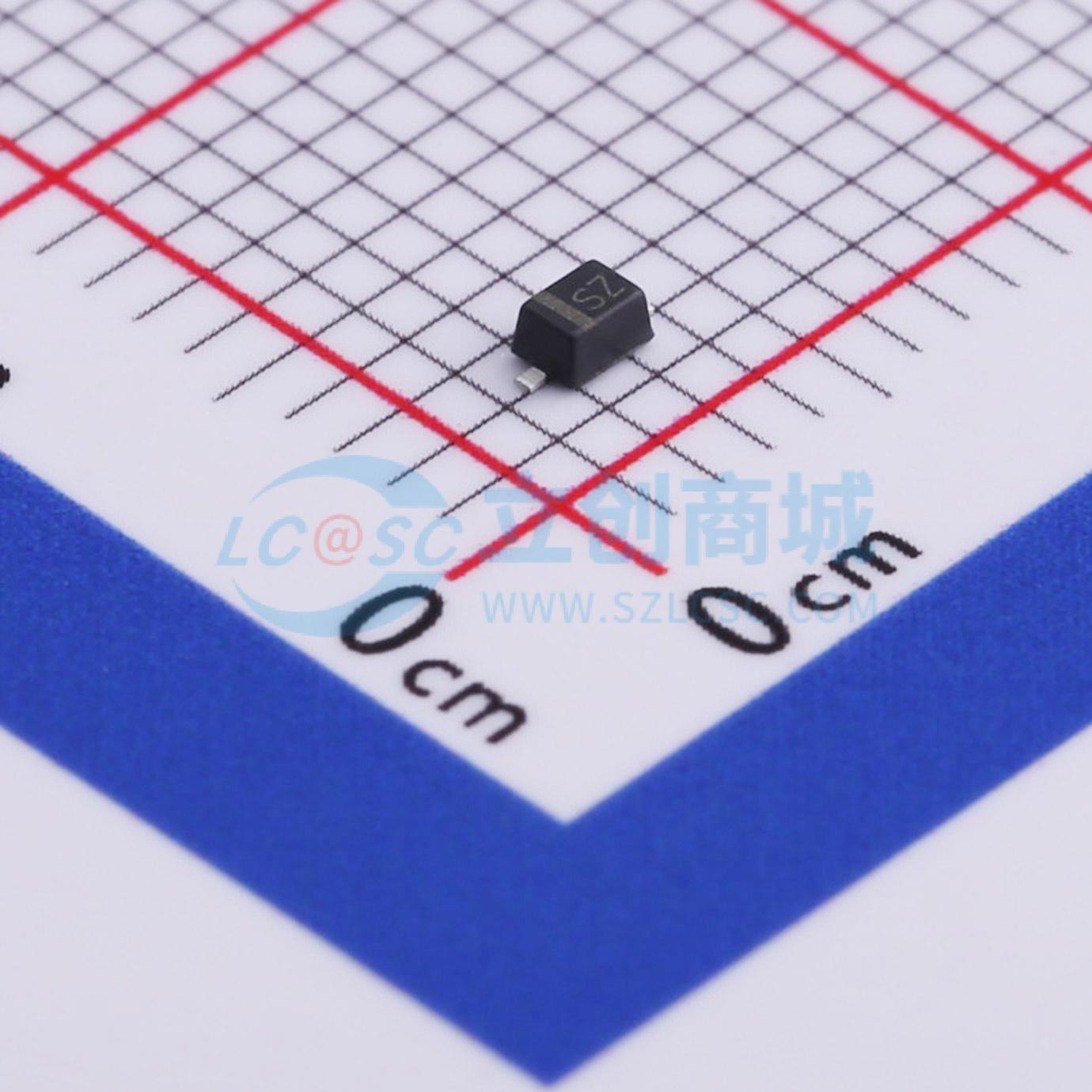 点击查看大图 BZT52B27S RRG实物图