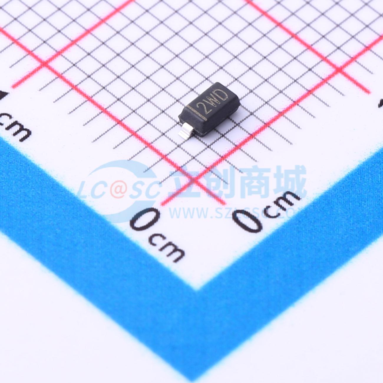 点击查看大图 BZT52B8V2实物图