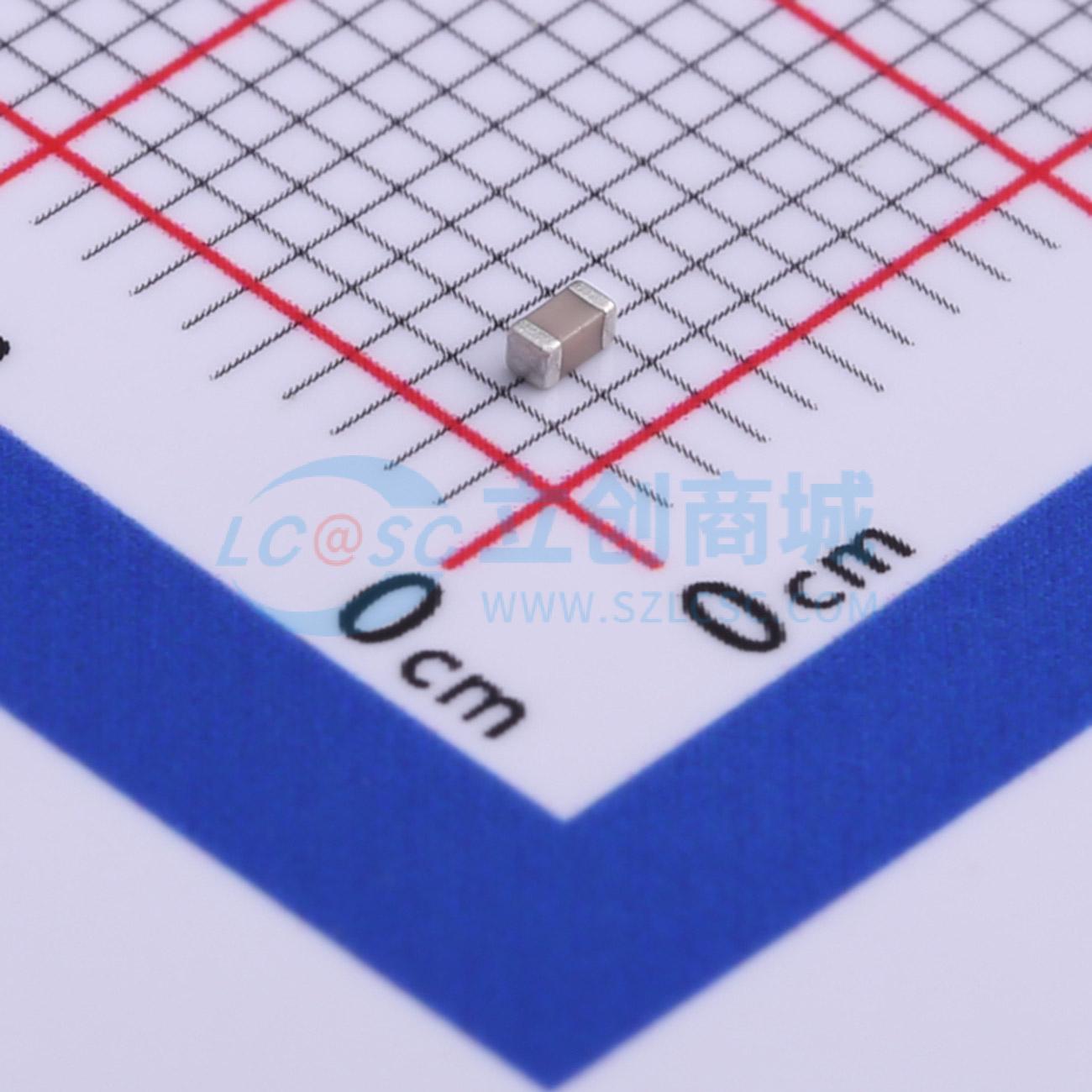 点击查看大图 0603CG0R5B500NT实物图