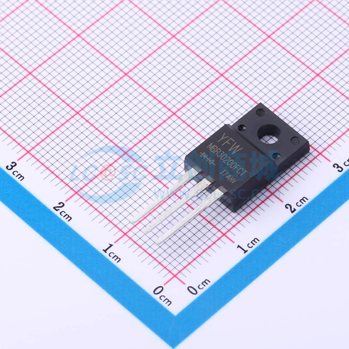 点击查看大图 MBR30200FCT实物图