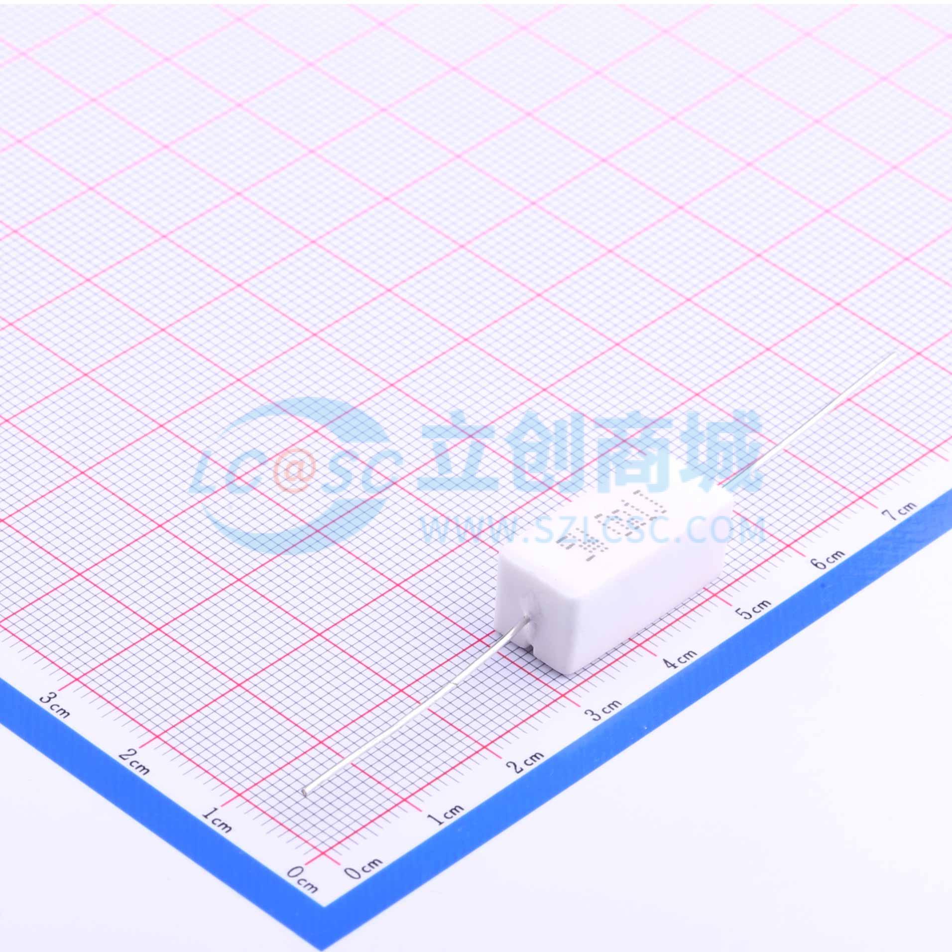 点击查看大图 CR-L5W0.1Ω 5% P实物图