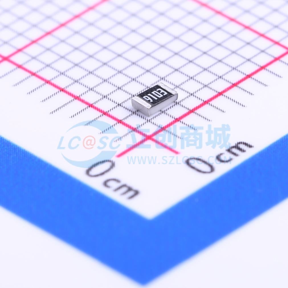 点击查看大图 RC0805FR-07910KL实物图