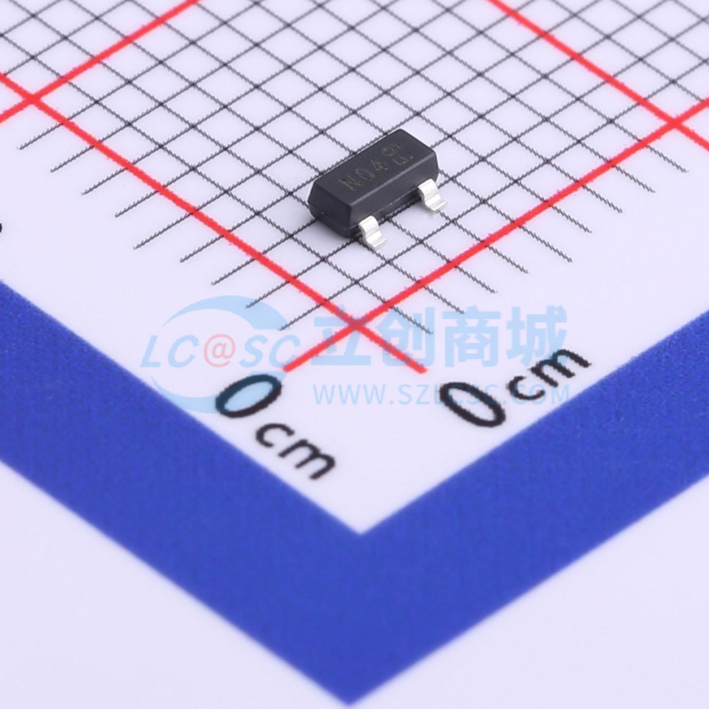 点击查看大图 DDTC123ECA-7-F实物图