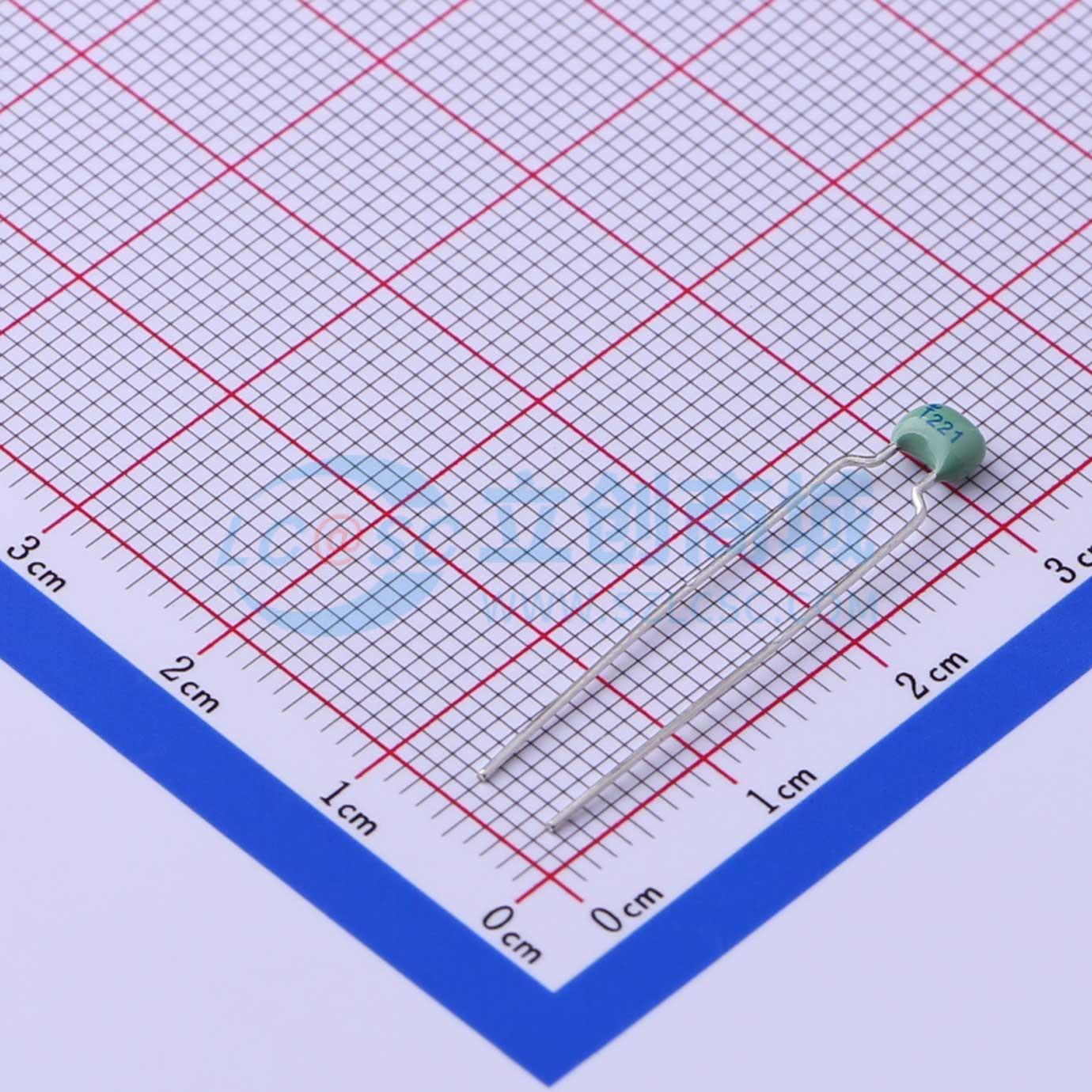 点击查看大图 CC4-0805-CG-100V-220pF-J实物图