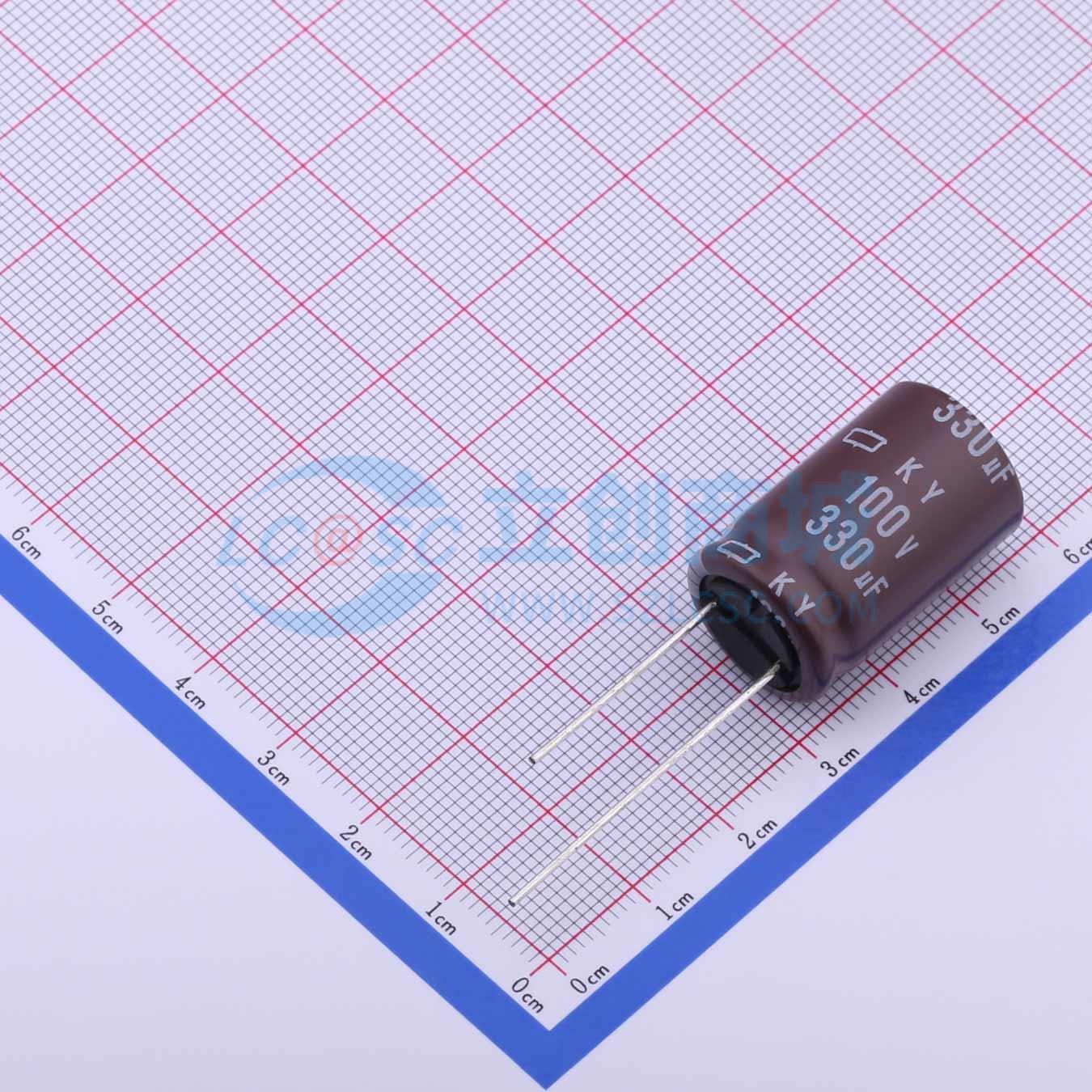 点击查看大图 EKY-101ELL331ML25S实物图