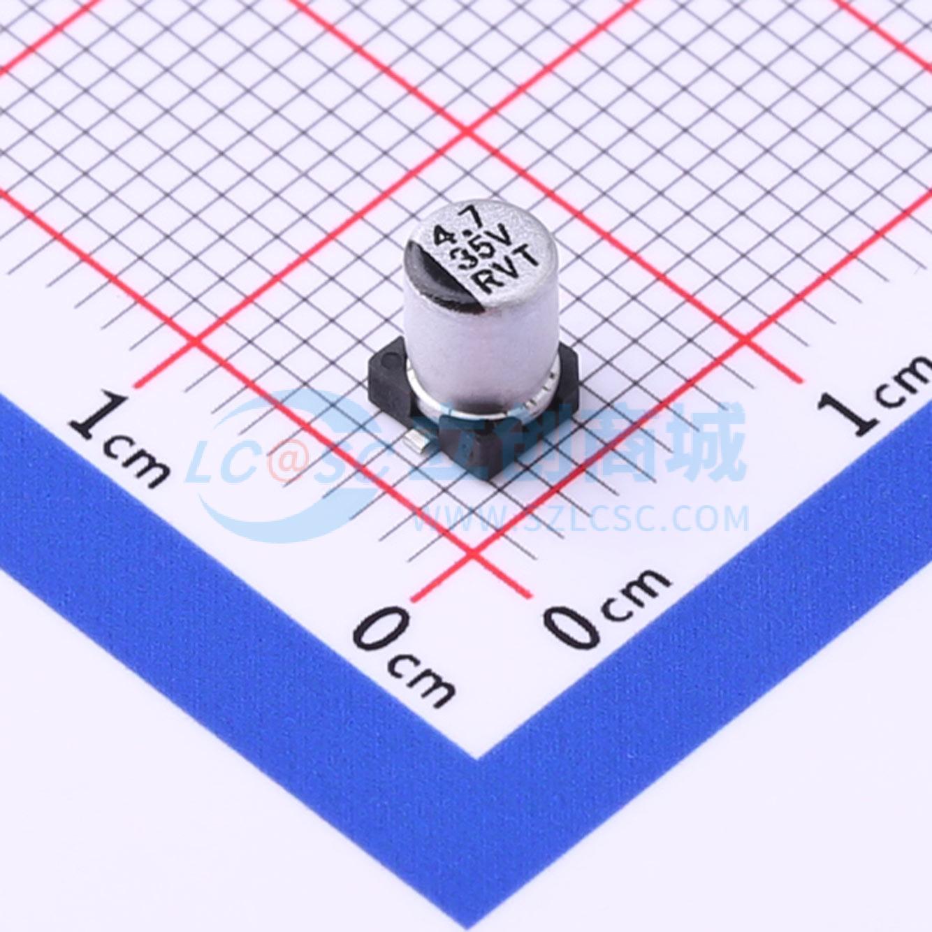 点击查看大图 RVT1V4R7M0405实物图