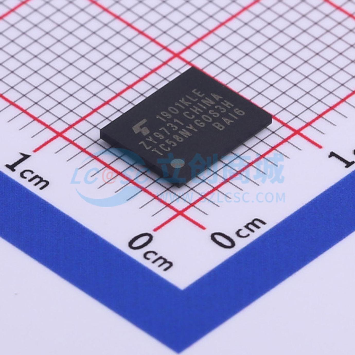 点击查看大图 TC58NYG0S3HBAI6实物图