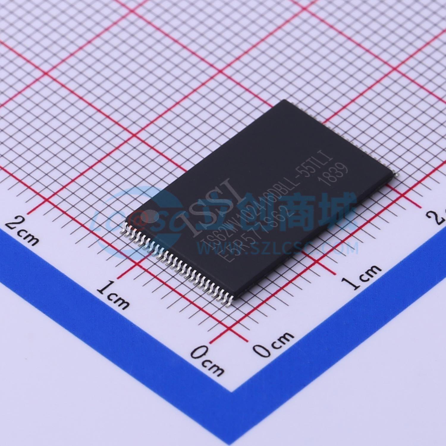 点击查看大图 IS62WV102416DBLL-55TLI实物图