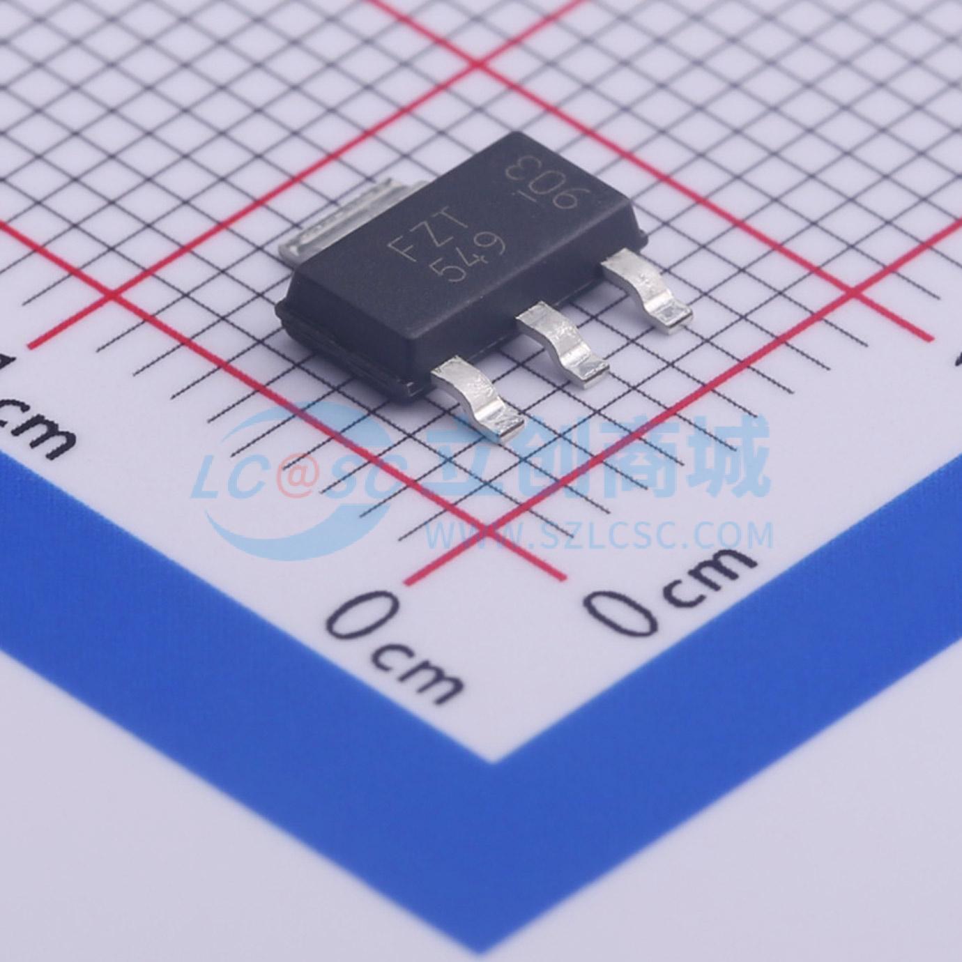 点击查看大图 FZT549TA实物图