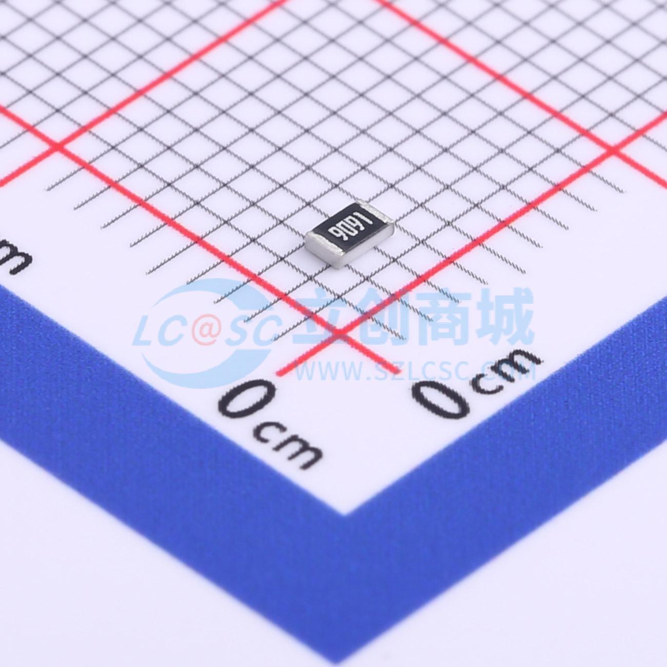 点击查看大图 RC0805FR-079K09L实物图