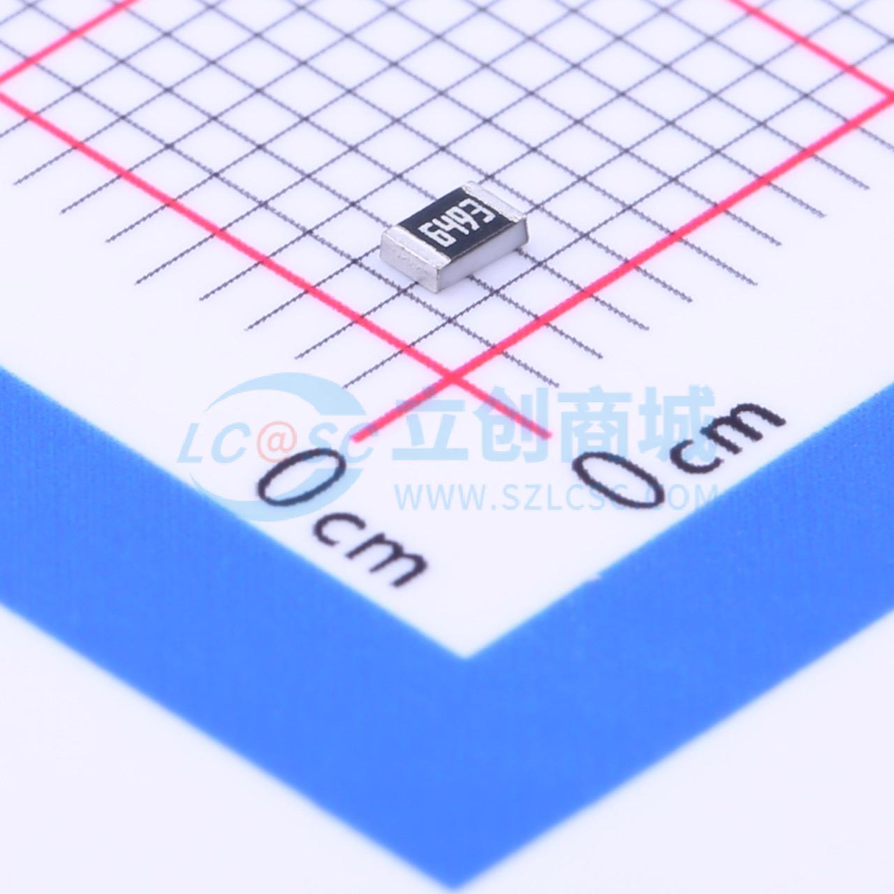 点击查看大图 RC0805FR-07649KL实物图