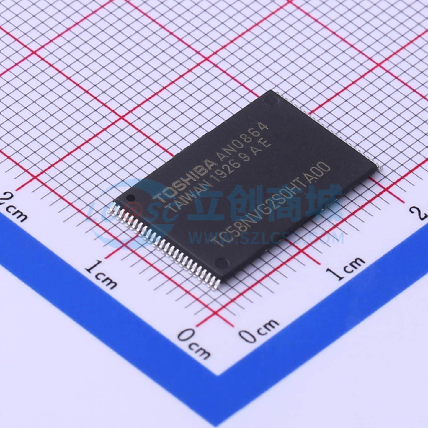 点击查看大图 TC58NVG2S0HTA00实物图