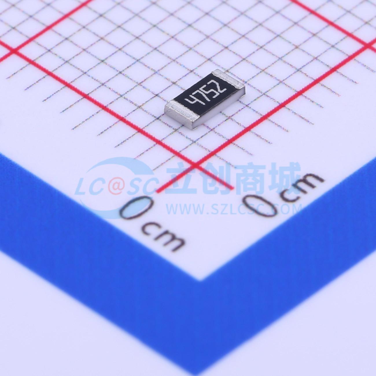 点击查看大图 AC1206FR-0747K5L实物图