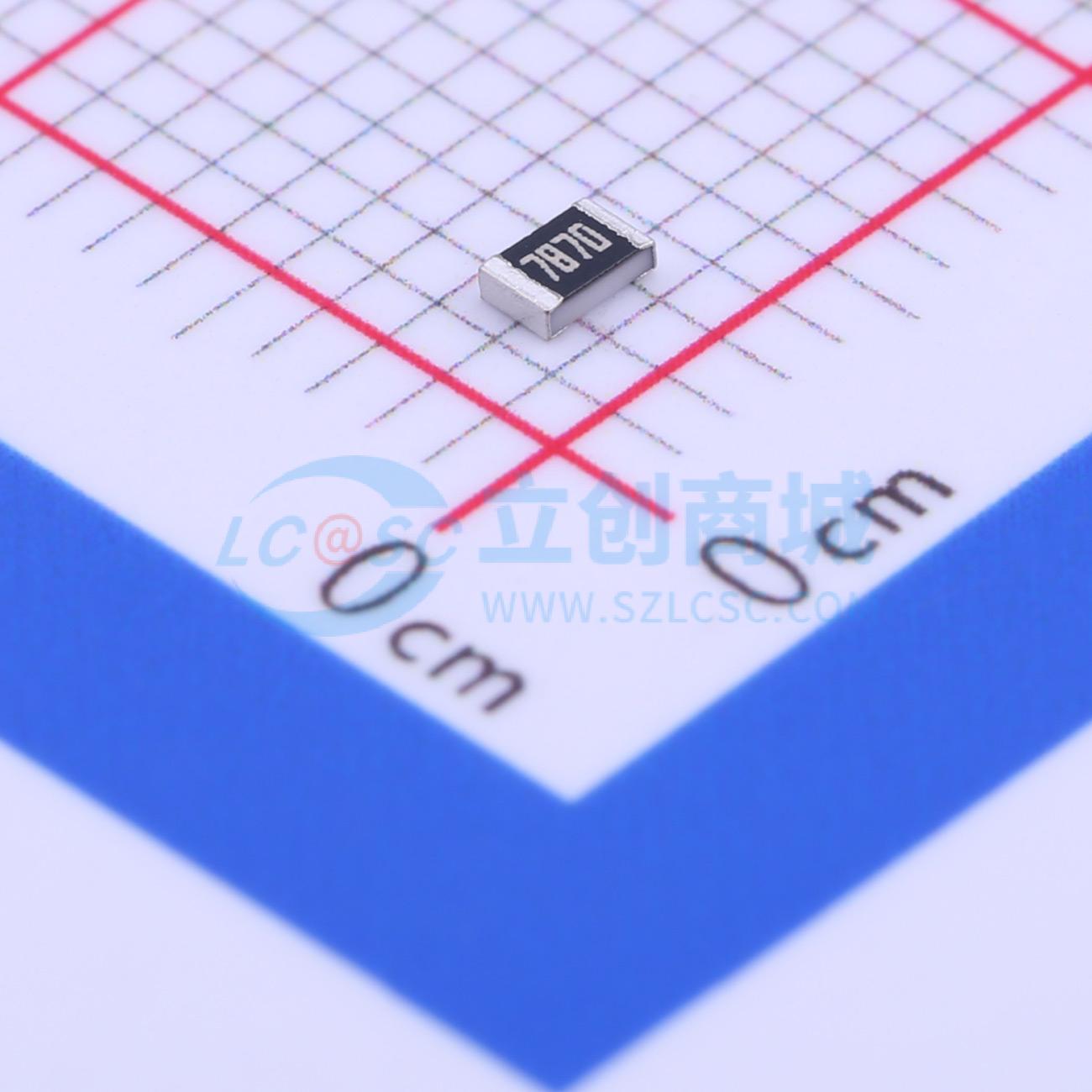 点击查看大图 AC0805FR-07787RL实物图