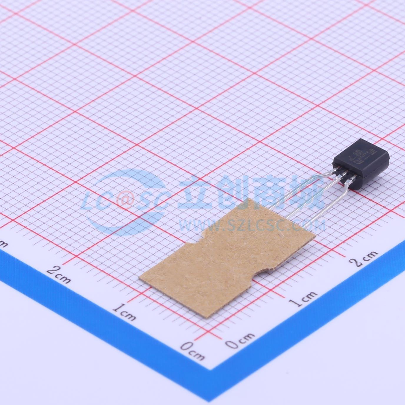 点击查看大图 2N5551TFR实物图