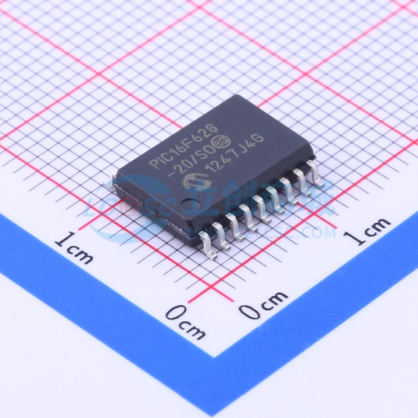 PIC16F628-20/SO实物图