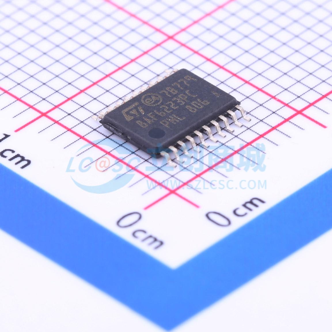 点击查看大图 STM8AF6223PCX实物图