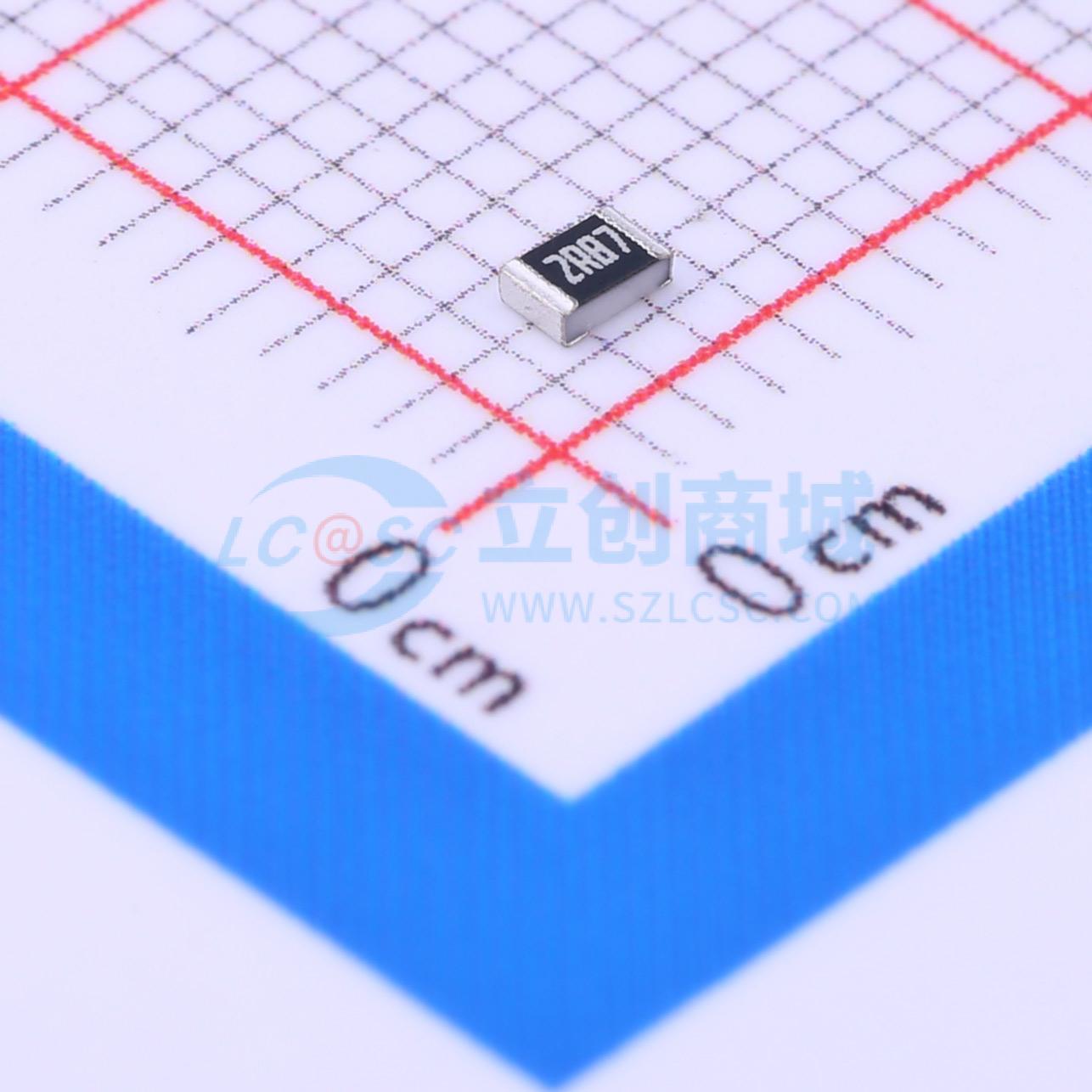点击查看大图 AC0805FR-072R87L实物图