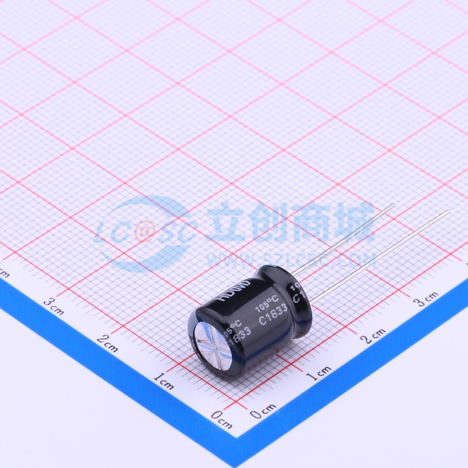 点击查看大图 UHD0J102MPD实物图