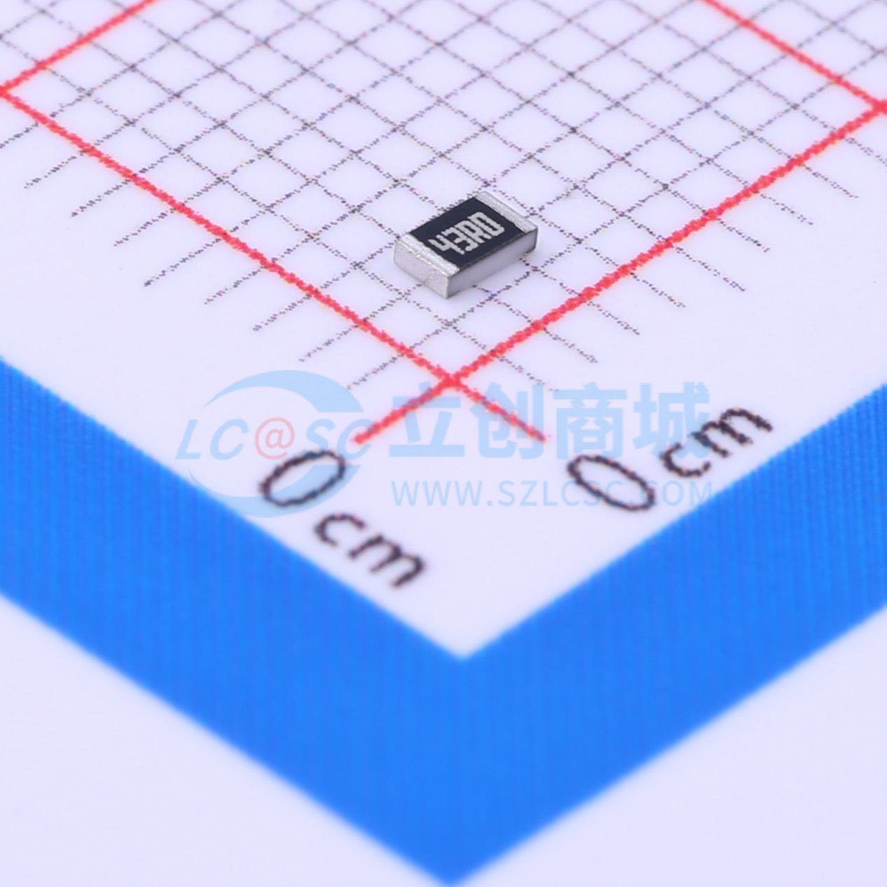 点击查看大图 AC0805FR-0743RL实物图