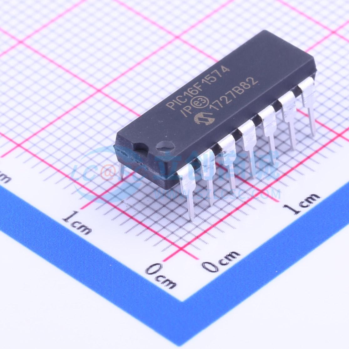 点击查看大图 PIC16F1574-I/P实物图