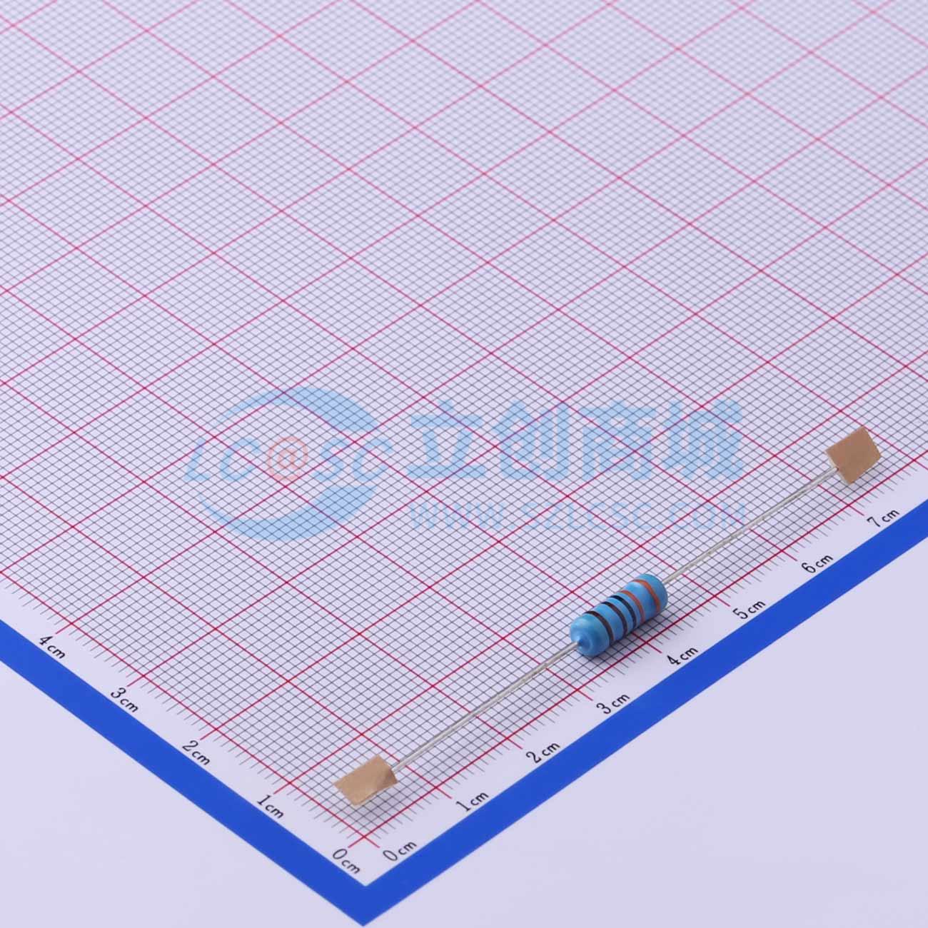 点击查看大图 MF1W-3K3±1%-TT63实物图