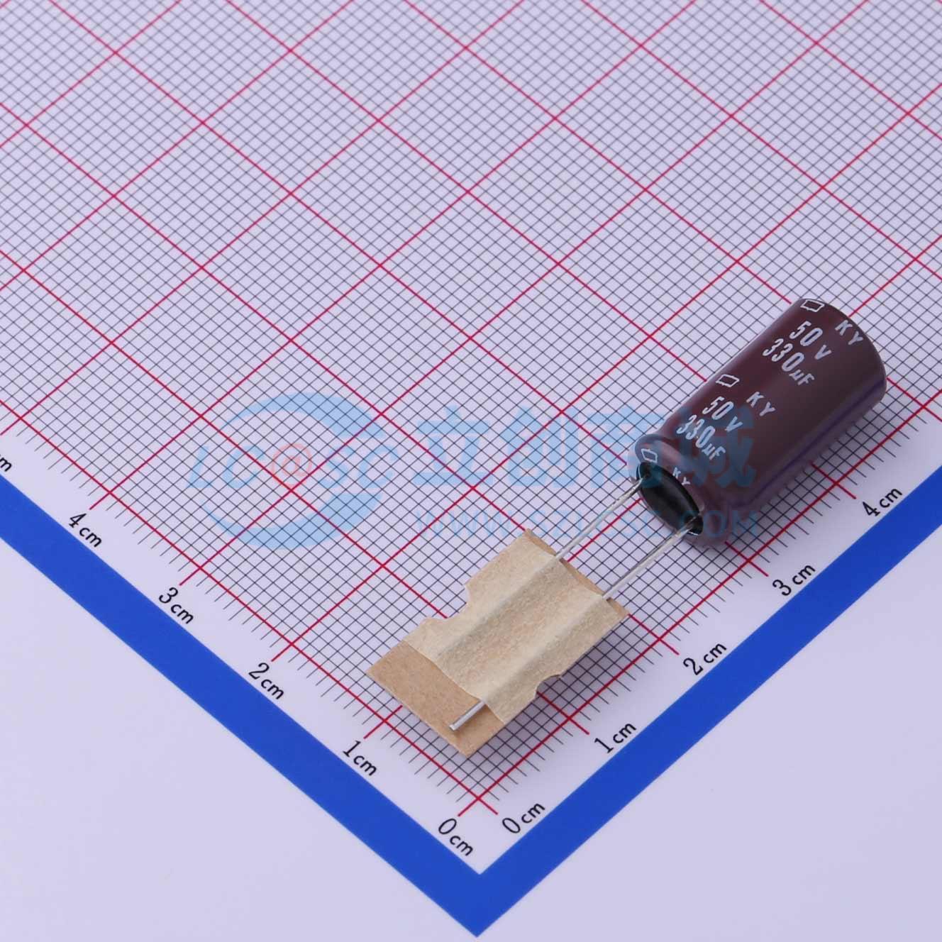 点击查看大图 EKY-500ETD331MJ20S实物图