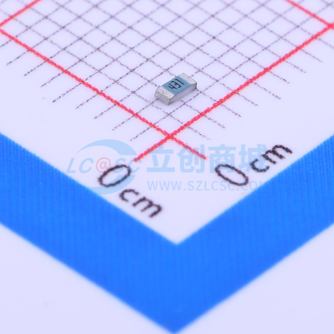 点击查看大图 RK73H1JTTD4300F实物图