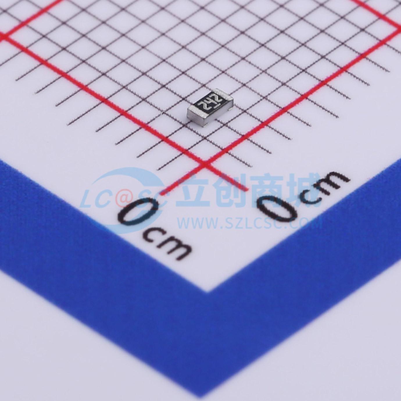 点击查看大图 AC0603DR-072K4L实物图