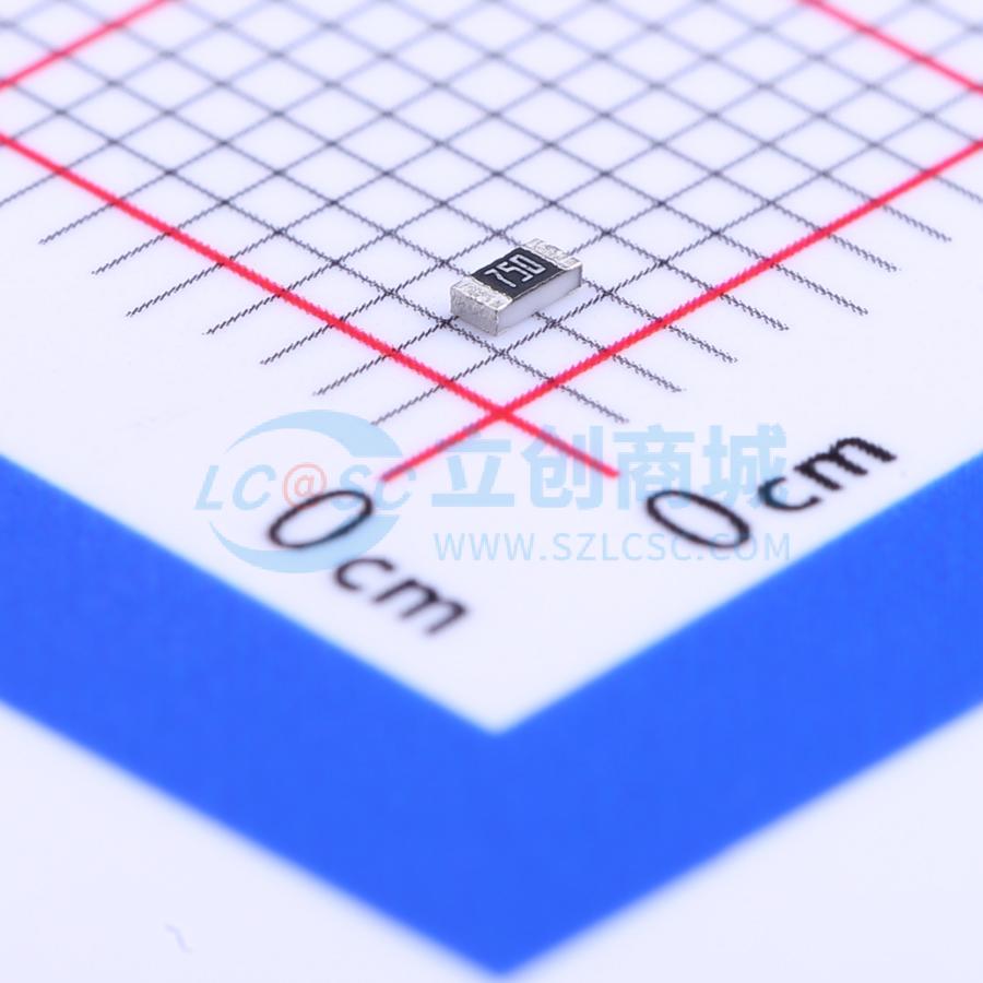 RK73B1JTTD750J实物图