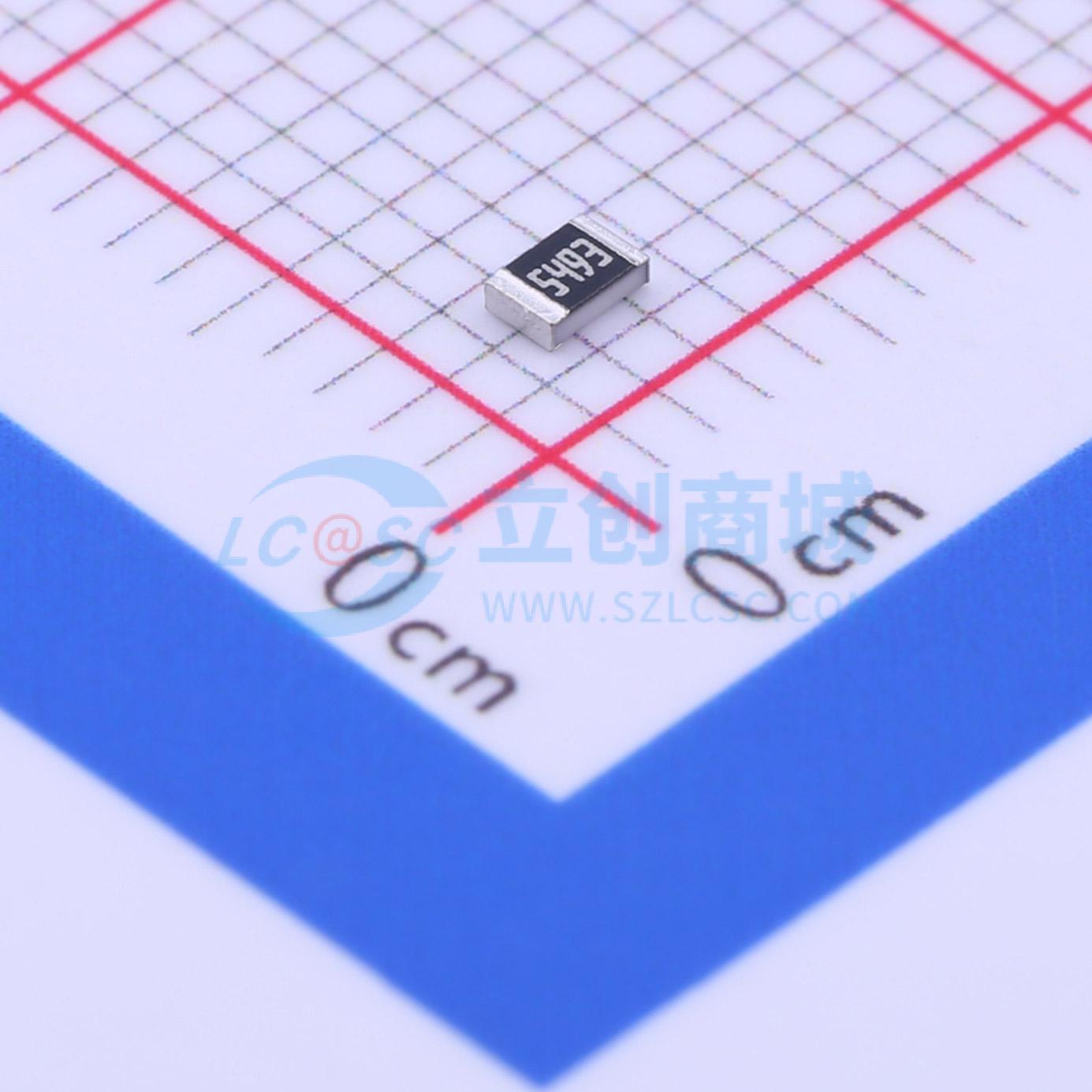 点击查看大图 AC0805FR-07549KL实物图