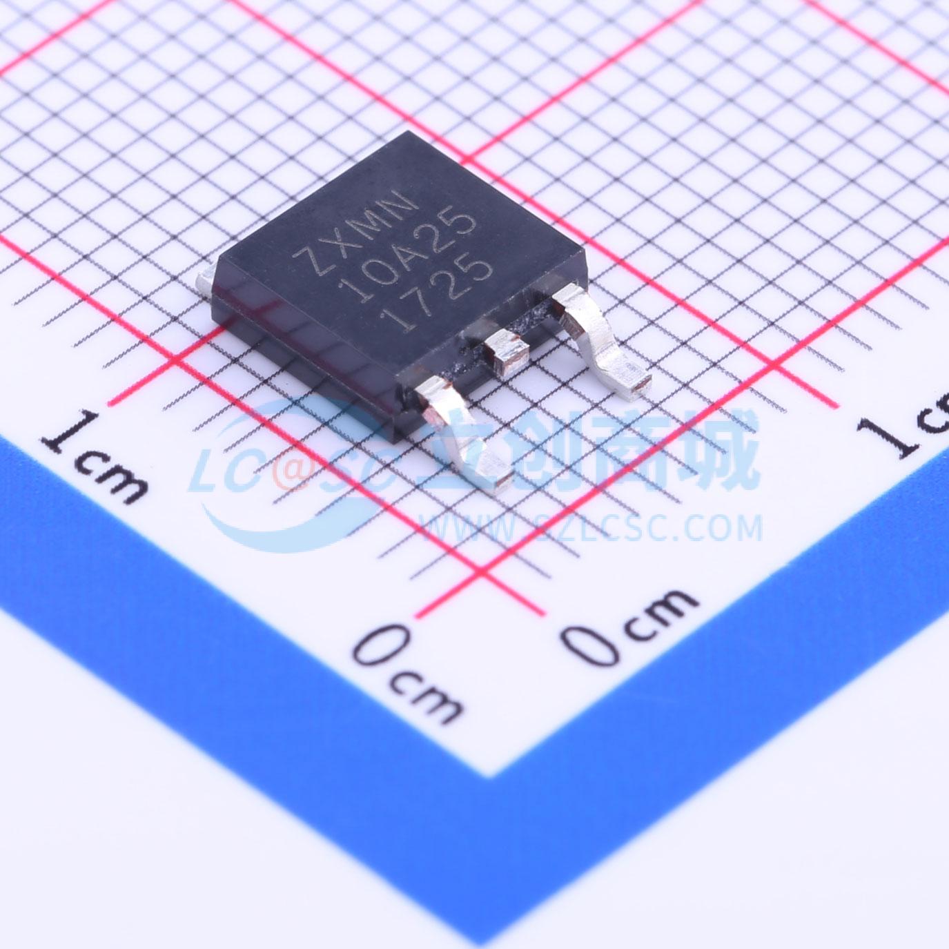 ZXMN10A25KTC实物图