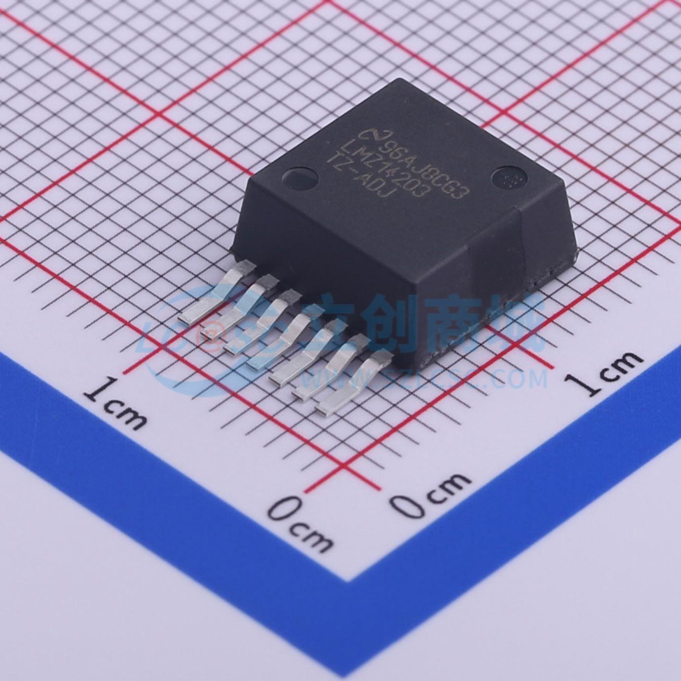 点击查看大图 LMZ14203TZX-ADJ/NOPB实物图