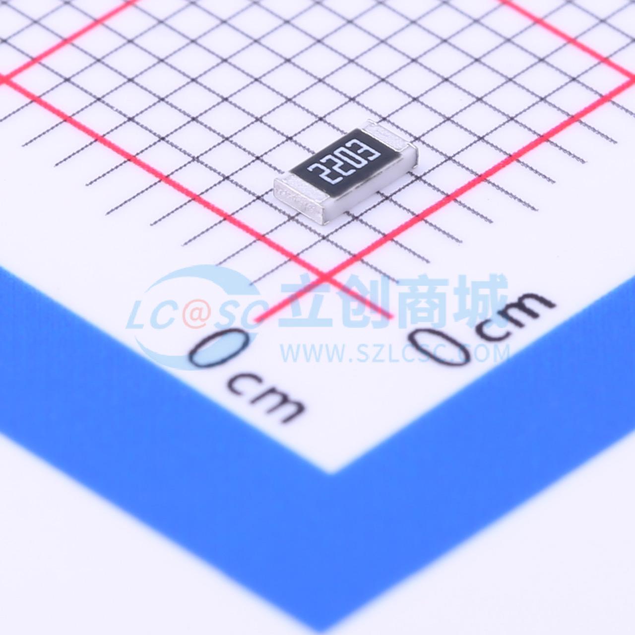 CR1206F220KP05Z实物图