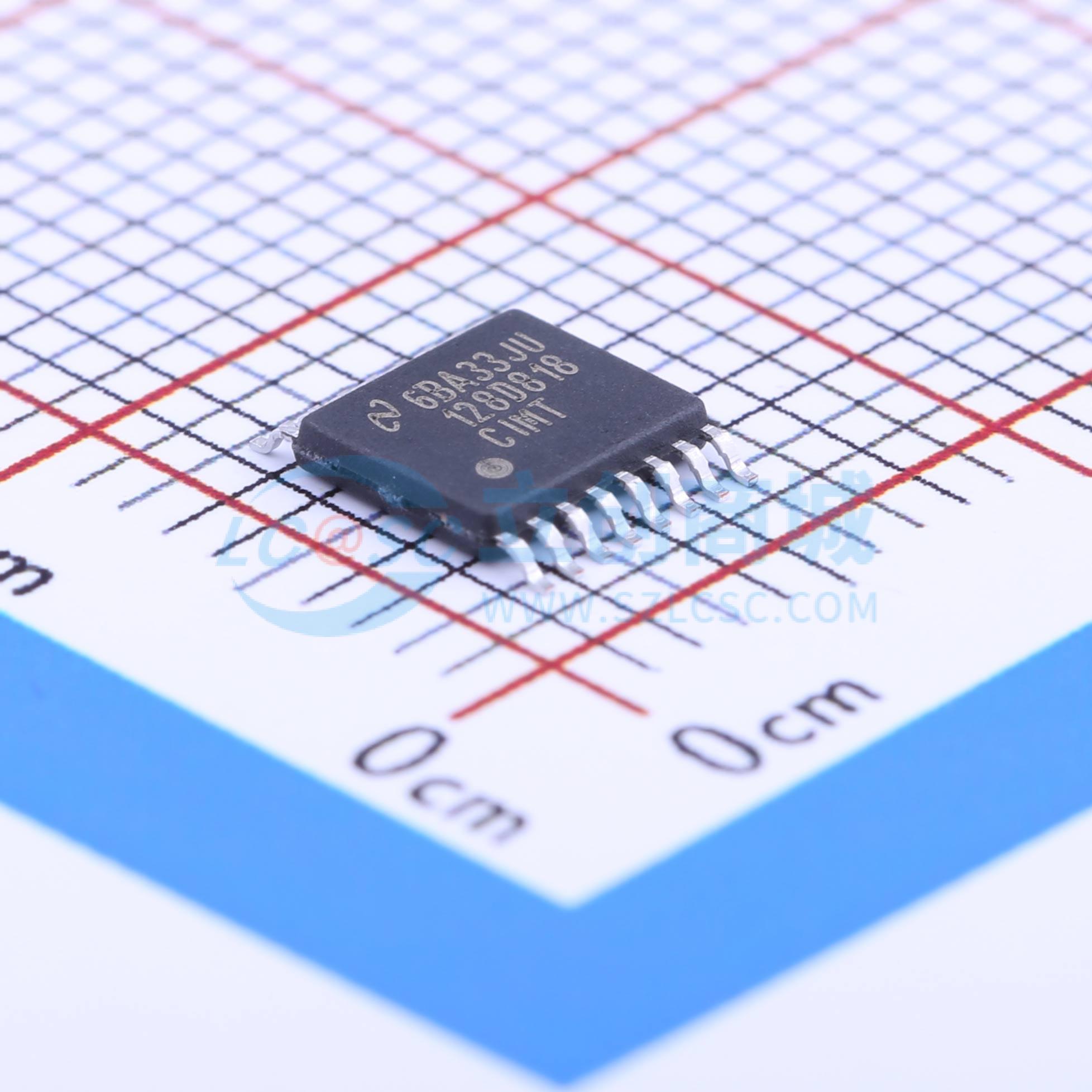 点击查看大图 ADC128D818CIMTX/NOPB实物图