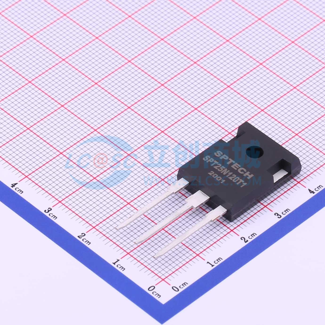 点击查看大图 SPT25N120T1实物图